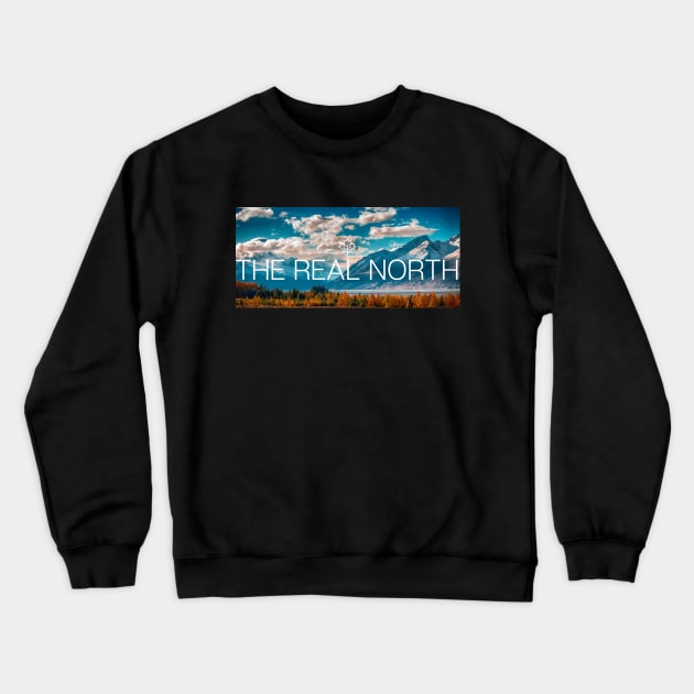 The Real North Canada 2 Crewneck Sweatshirt by Original Warehouse Deals